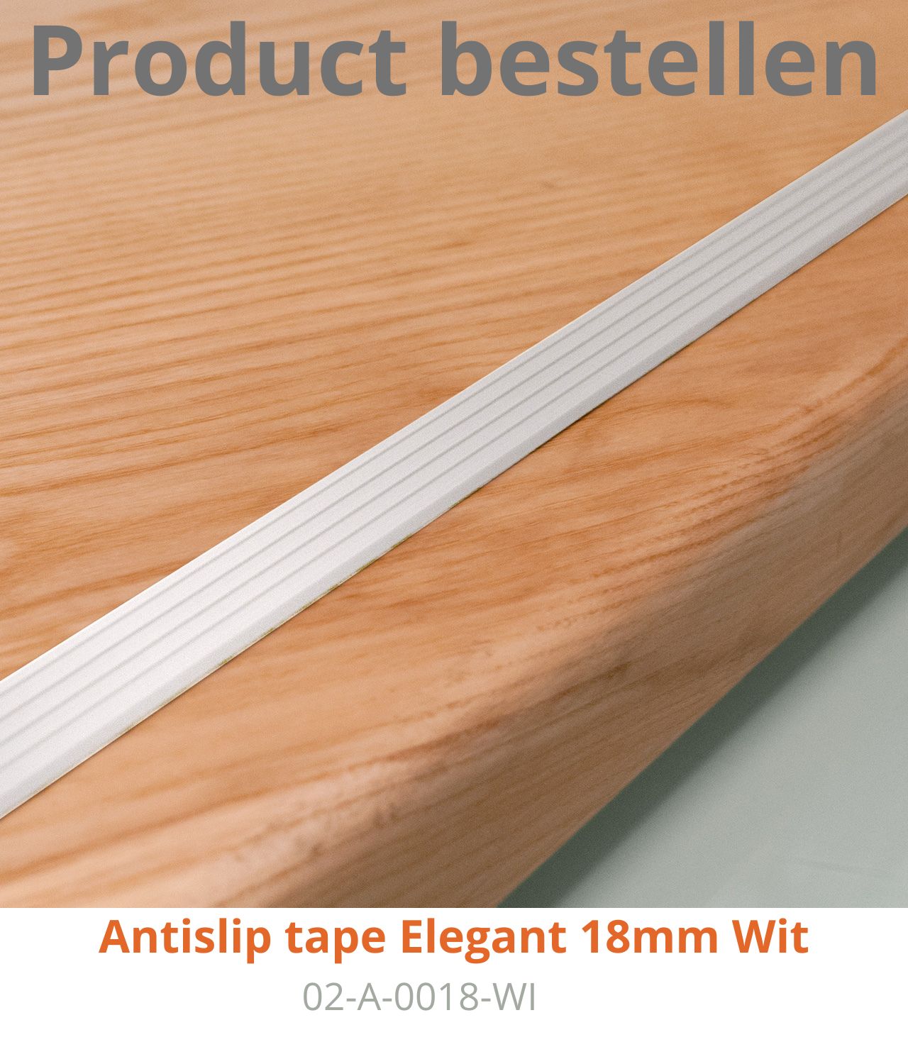 Antisliprubbertape Elegant Wit